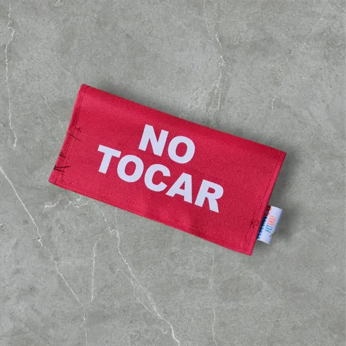Etiqueta de paseo NO TOCAR