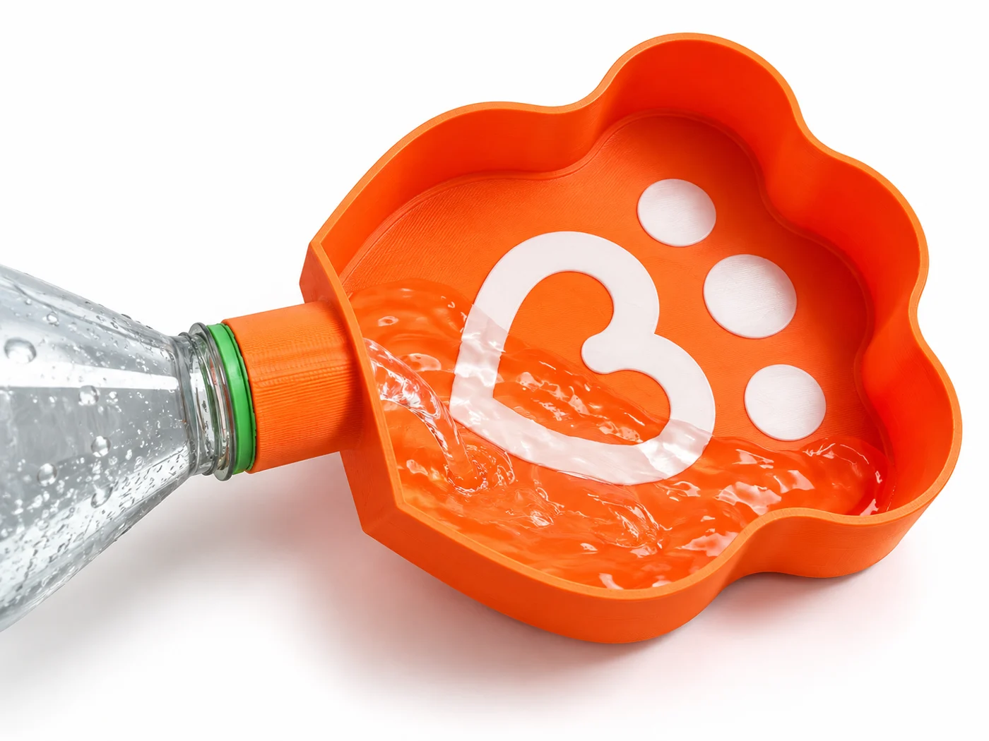 Bebedero portátil Dogin para botella · se atornilla a botellas de bebida y agua